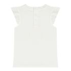 Baby Girls White & Pink Logo Leggings Set, 1, hi-res