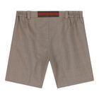 Baby Boys Beige Chevron Shorts, 1, hi-res