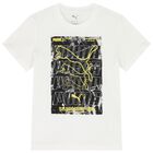 Boys White Logo T-Shirt, 2, hi-res