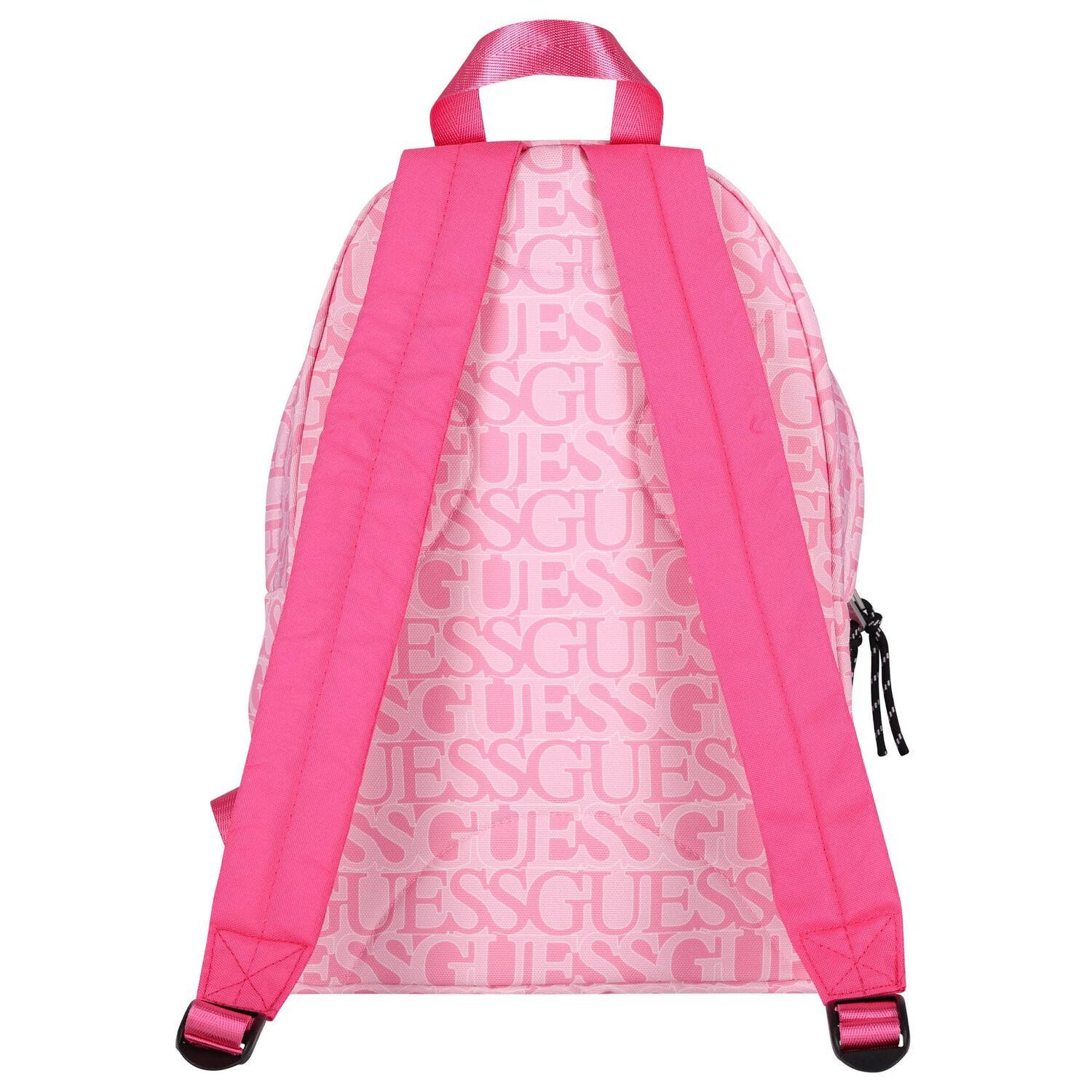 GUESS Pink Backpack with Front Embossed Logo Pink Guess Backpack Mini Rucksack Guess Pink Backpack GUESS main image 4