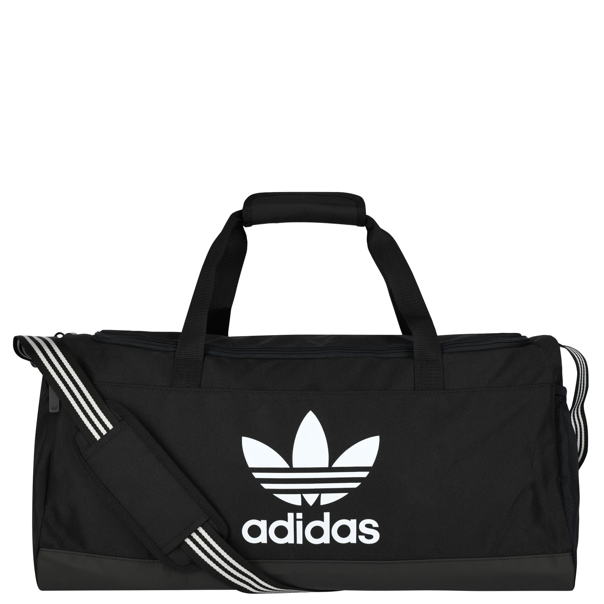 Adidas Kids Black Logo Duffle Bag Junior Couture