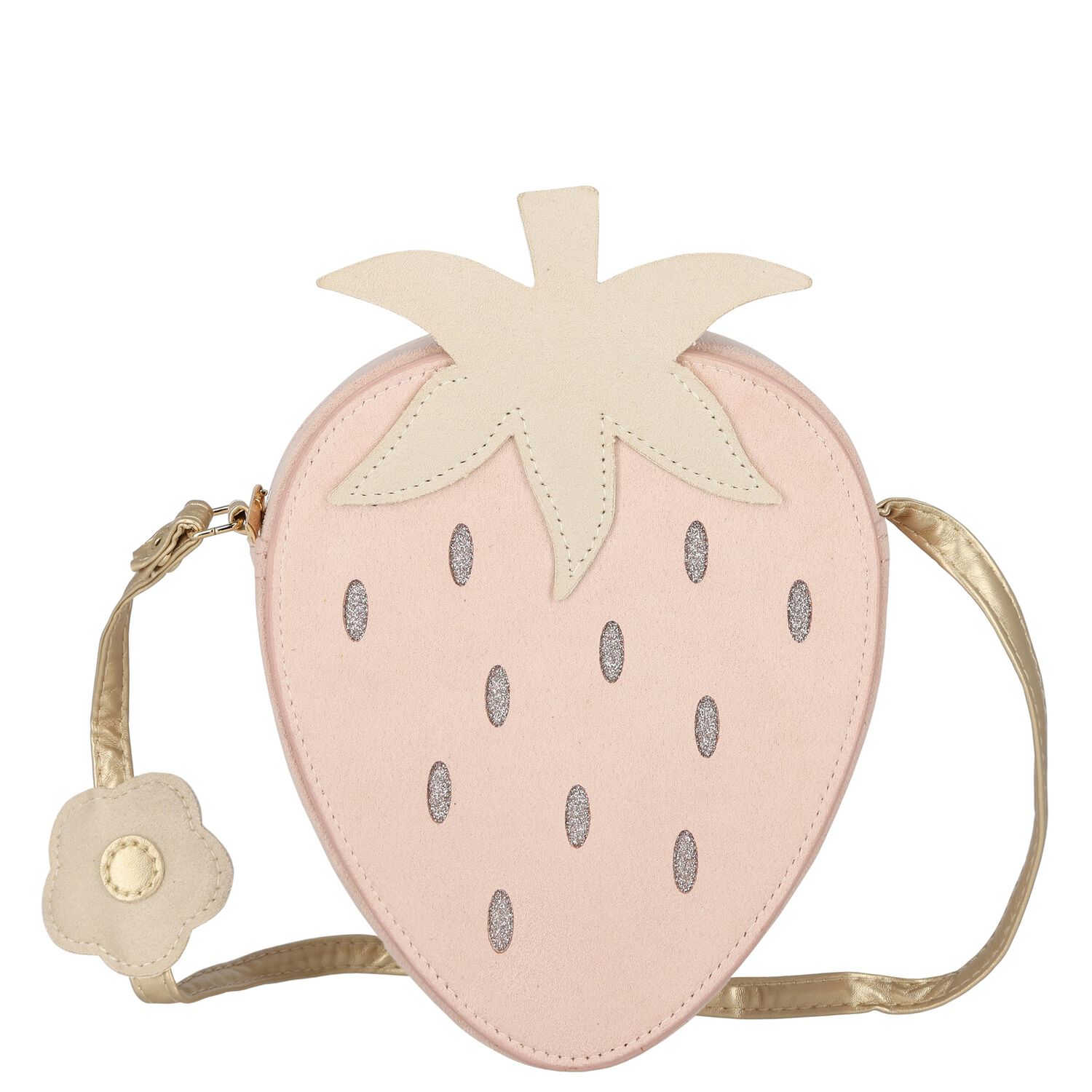 Girls Pink Strawberry Bag, 1, hi-res image number null