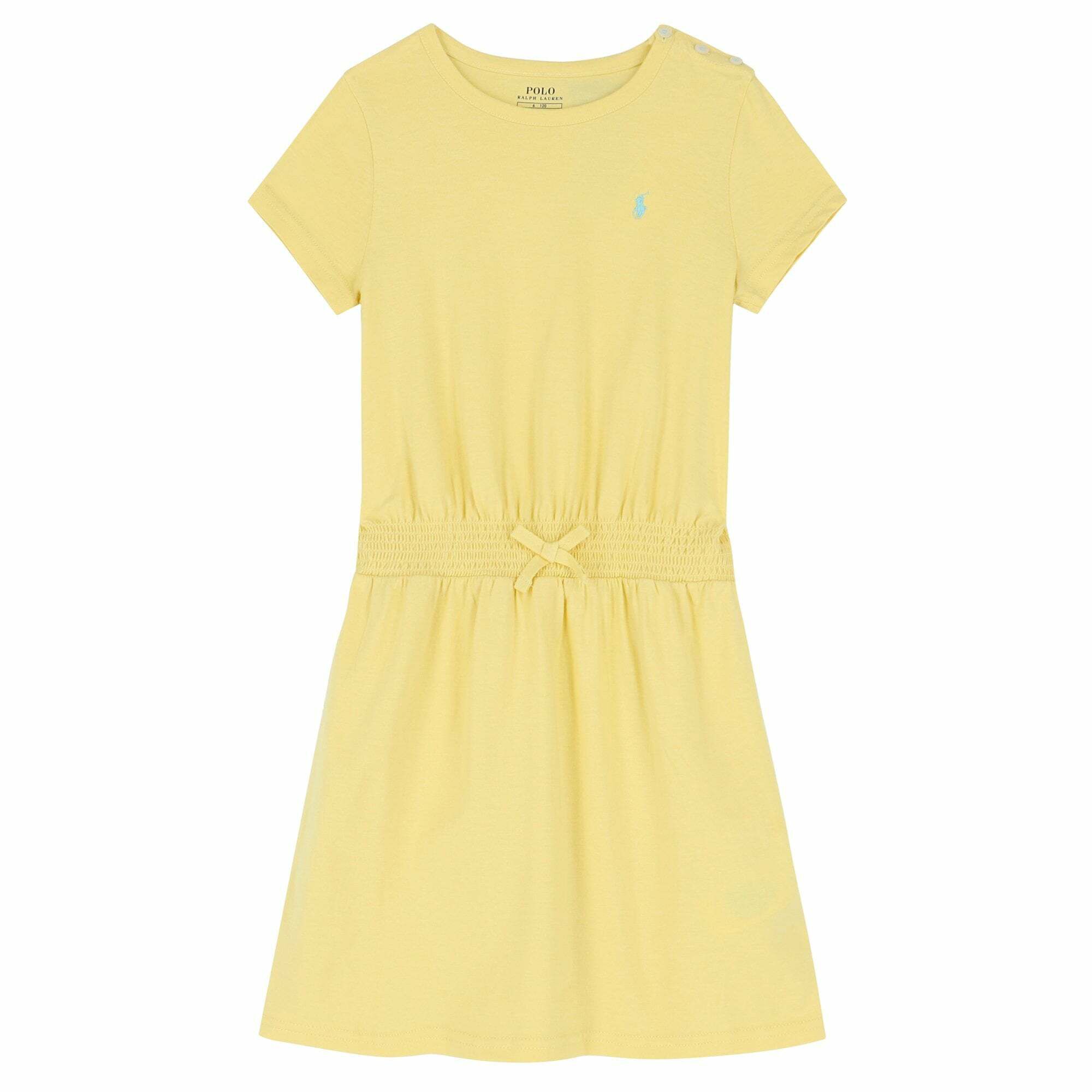 Girls yellow polo dress 2025