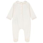 Ivory Teddy Bear Babygrow Gift Set, 1, hi-res