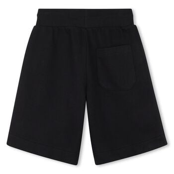 Boys Black Logo Shorts