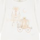 Girls Ivory & Beige Fairy Tale Castle Skirt Set , 2, hi-res