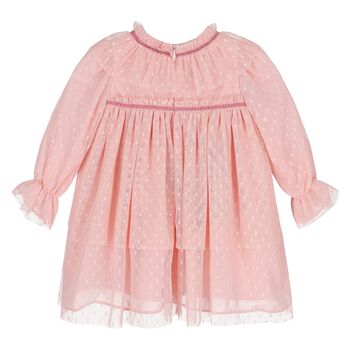 Younger Girls Pink Tulle Dress