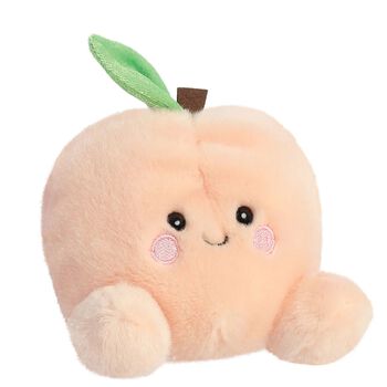 Girls Pink Palm Pals Mellow Peach Soft Toy ( 13cm )
