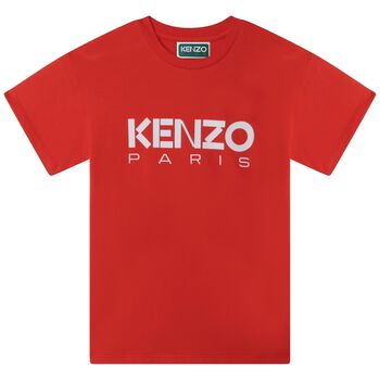 Boys Red Logo T-Shirt