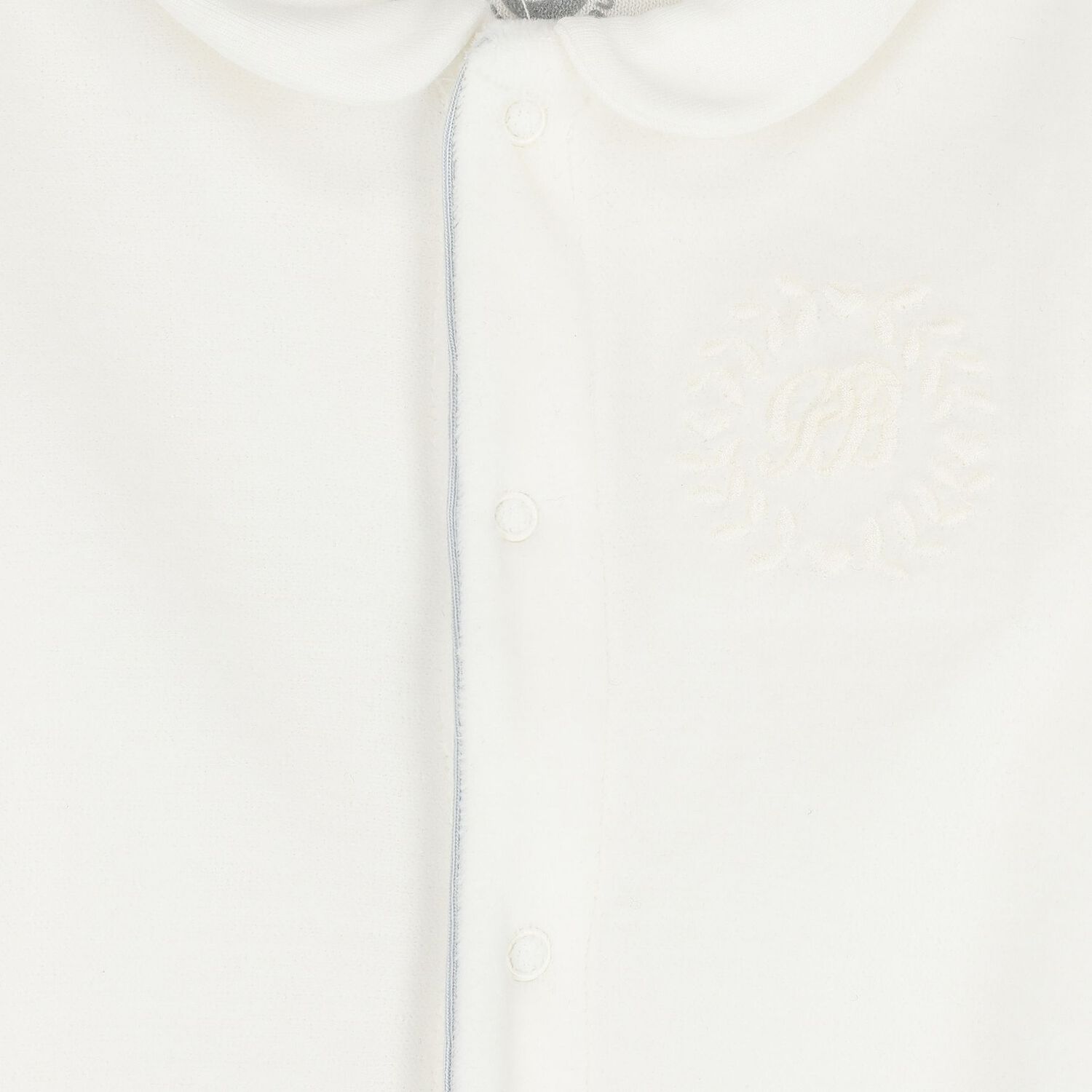 Ivory Logo Babygrow, 1, hi-res