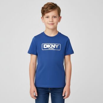 Boys Blue Logo T-Shirt