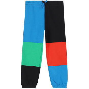 Boys Multi-Colored Panel Joggers