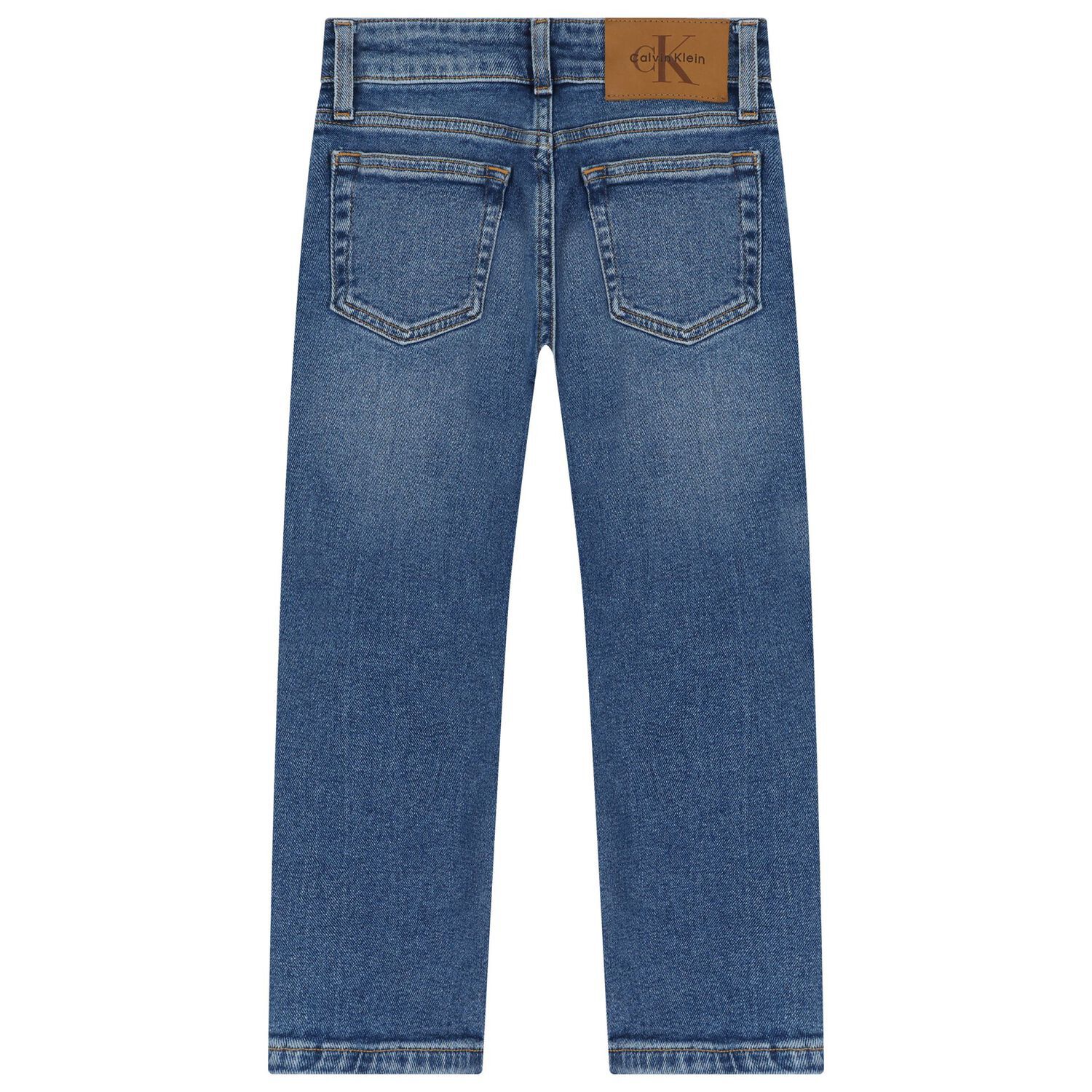 Boys Blue Denim Jeans, 1, hi-res