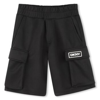 Black Logo Shorts