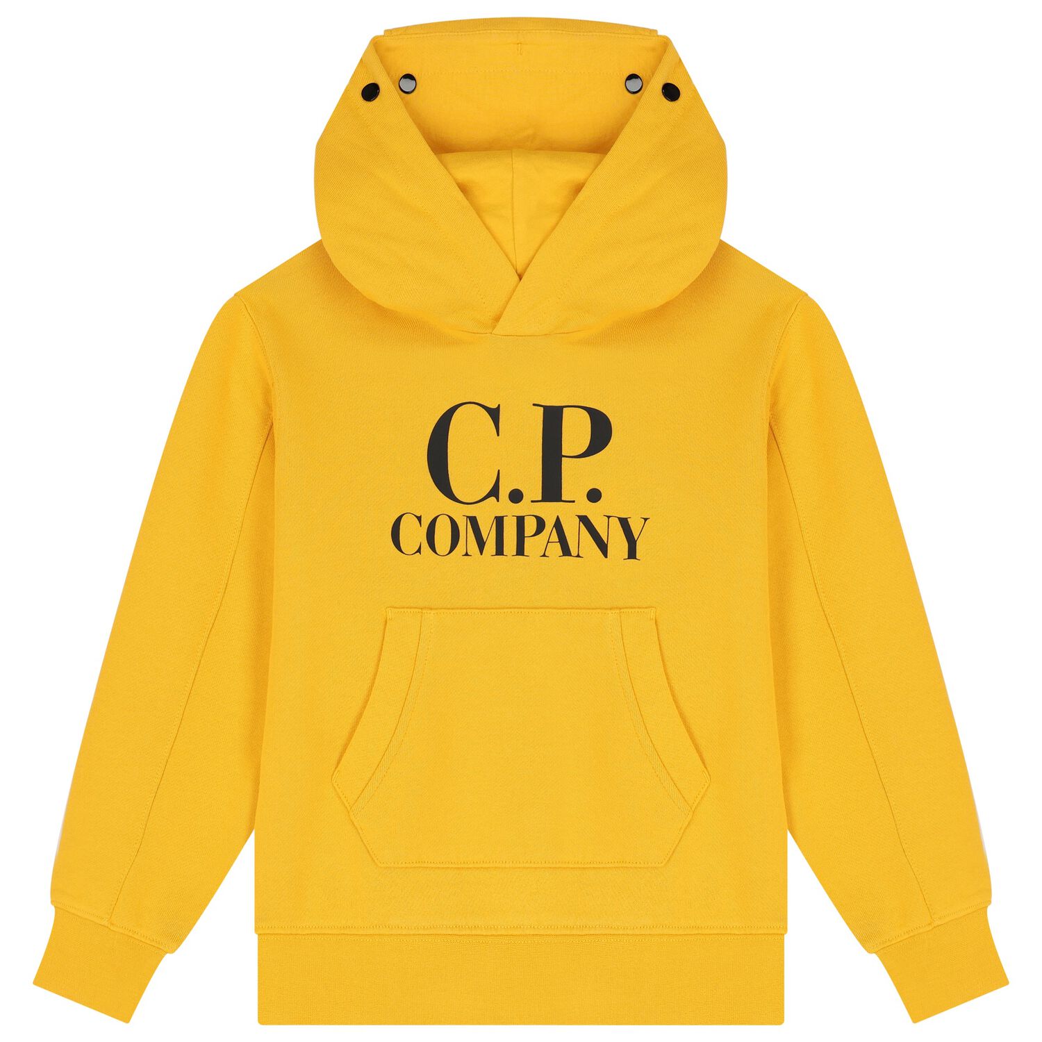 Boys Yellow Logo Hooded Top, 3, hi-res