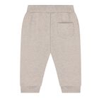 Baby Boys Blue & White Logo Tracksuit Set, 1, hi-res