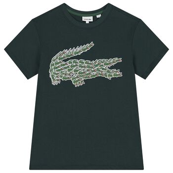 Boys Green Logo T-Shirt