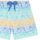Boys Muti-Colored Logo Swim Shorts, 1, hi-res