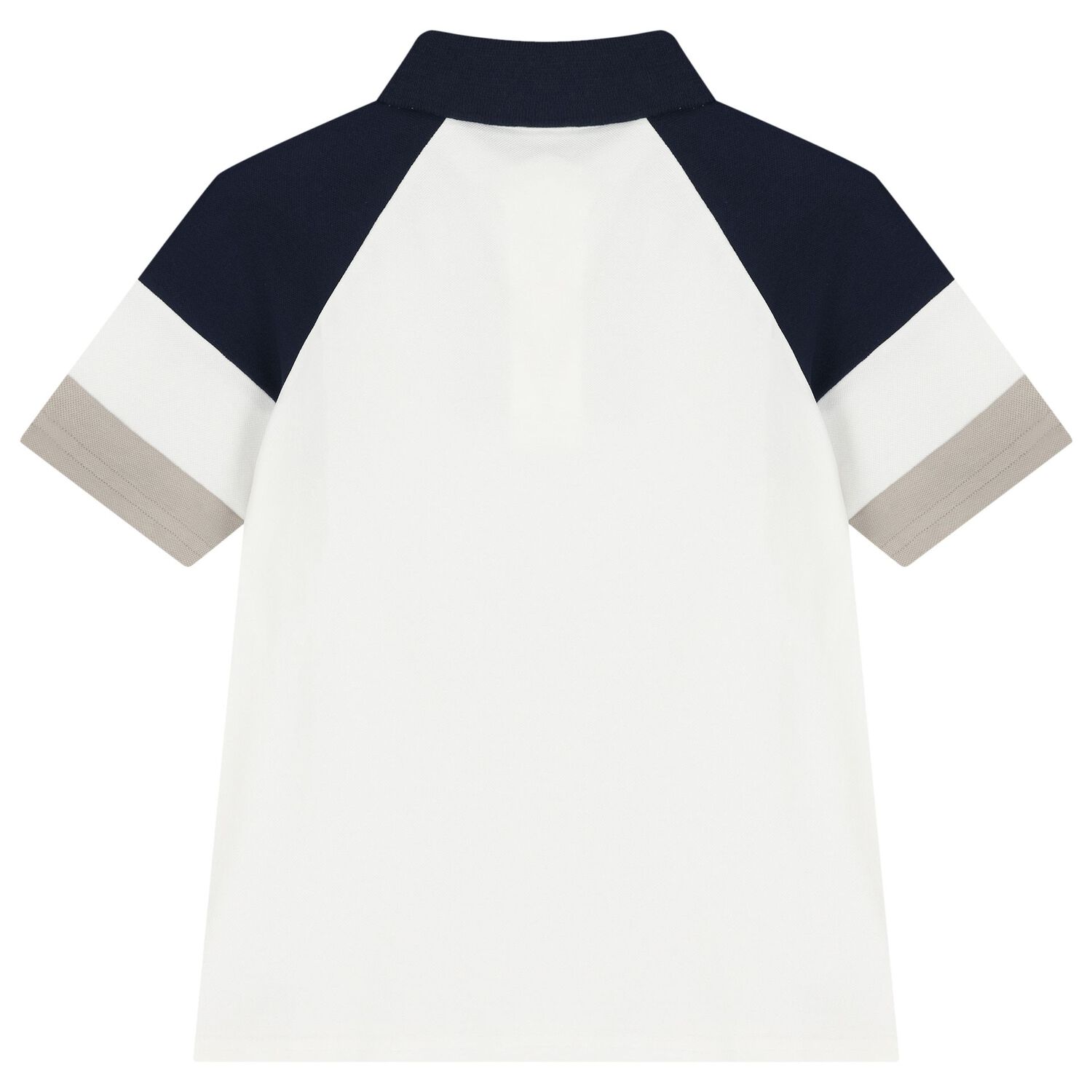 Boys White Polo Shirt, 1, hi-res