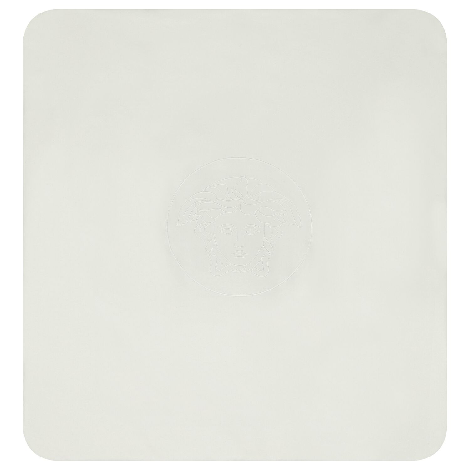 Ivory & Beige Medussa Logo Baby Blanket, 3, hi-res image number null