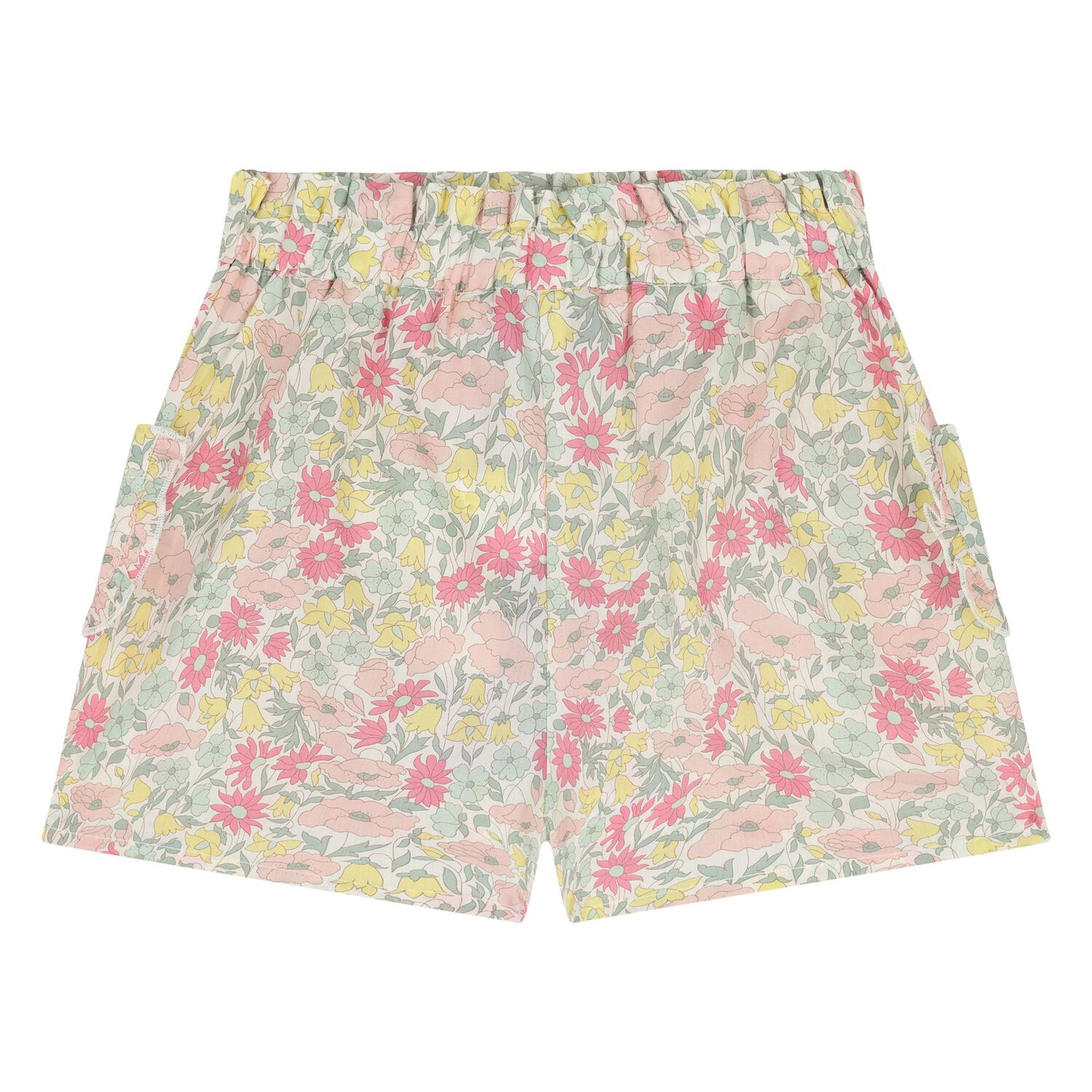Younger Girls Pink Liberty Ruffled Skirt , 1, hi-res