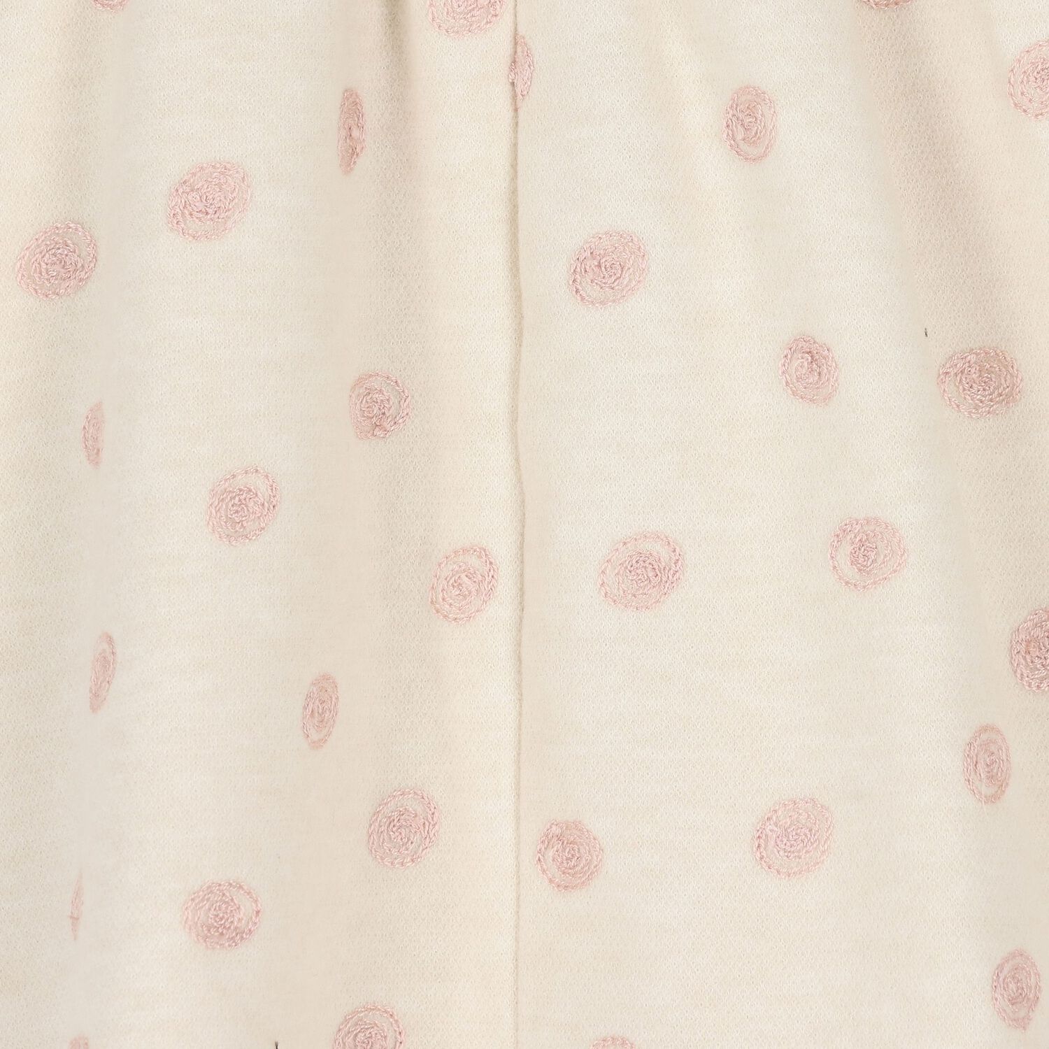 Baby Girls Pink & Beige Embroidered Dress, 1, hi-res