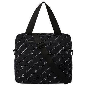 Black Logo Baby Changing Bag