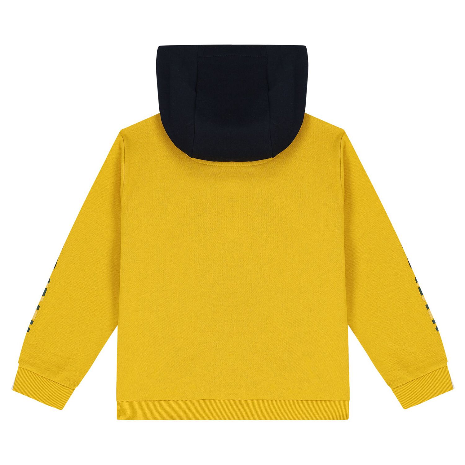 Boys Navy Blue, Grey & Yellow Tracksuit Set (3 Piece), 1, hi-res image number null