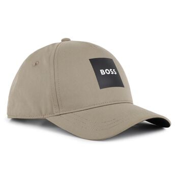 Boys Beige  Logo Cap