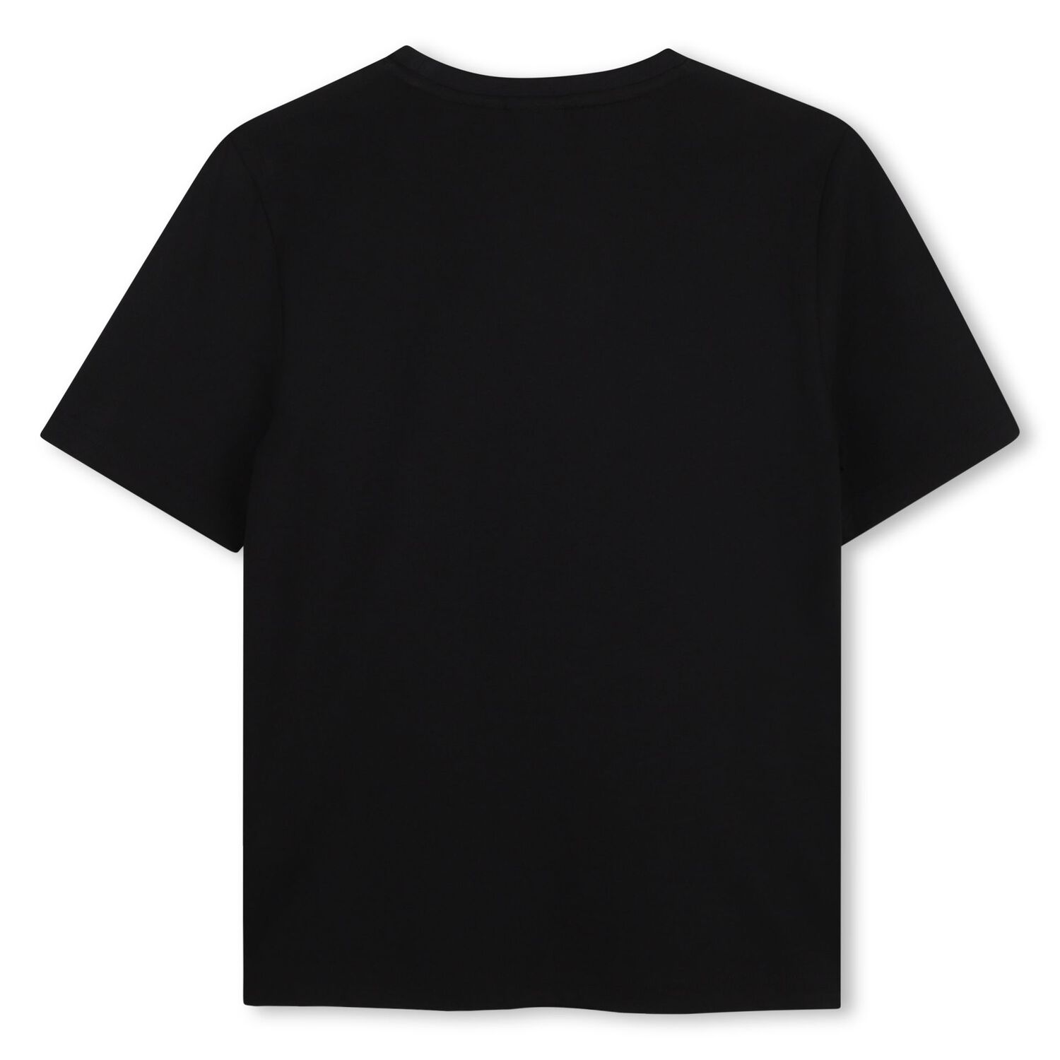 Boys Black Logo T-Shirt, 1, hi-res
