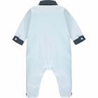 Boys Blue Smart Babygrow, 1, hi-res