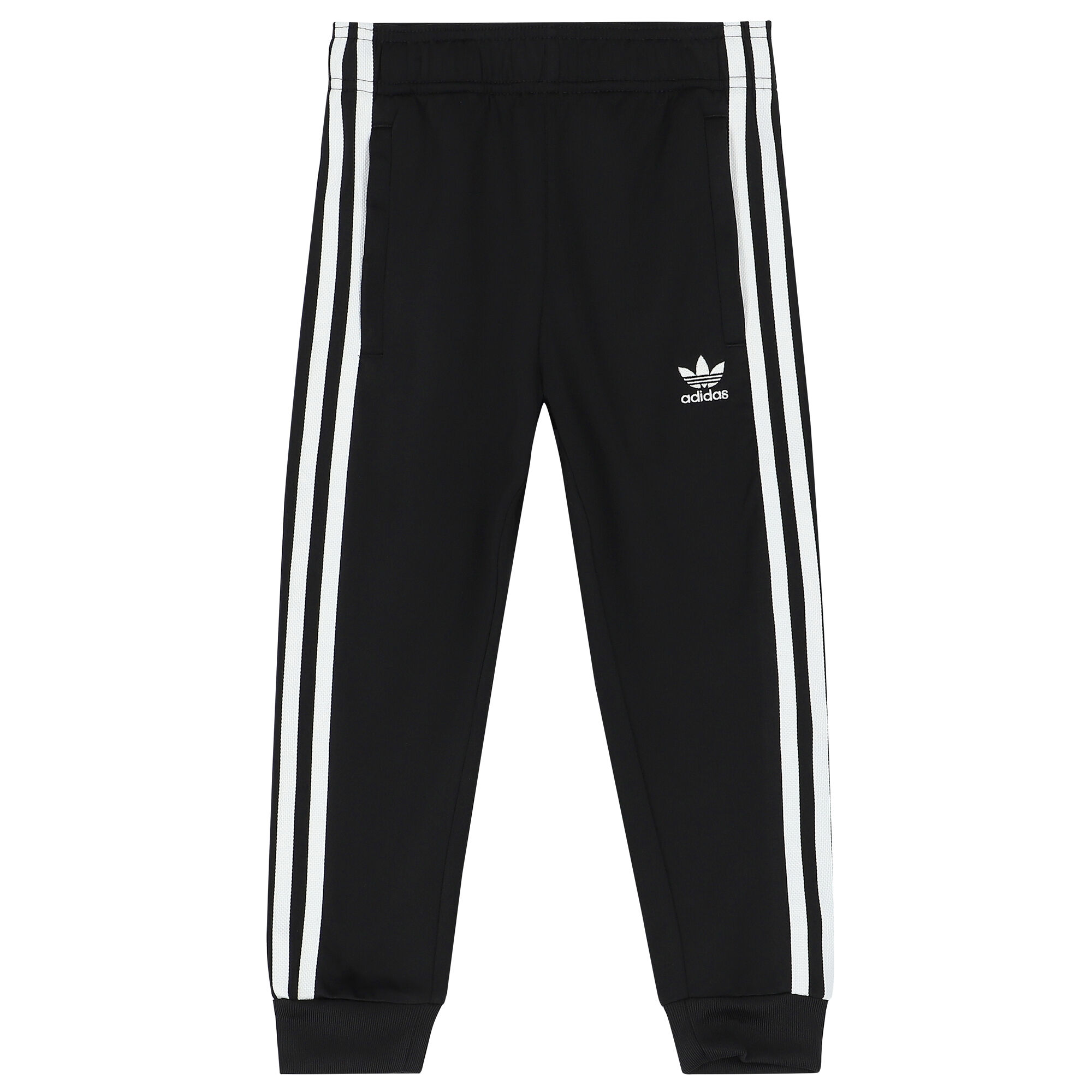 adidas Originals Black Logo Joggers Junior Couture USA
