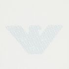 Baby Boys Ivory & Blue Logo Blanket, 6, hi-res