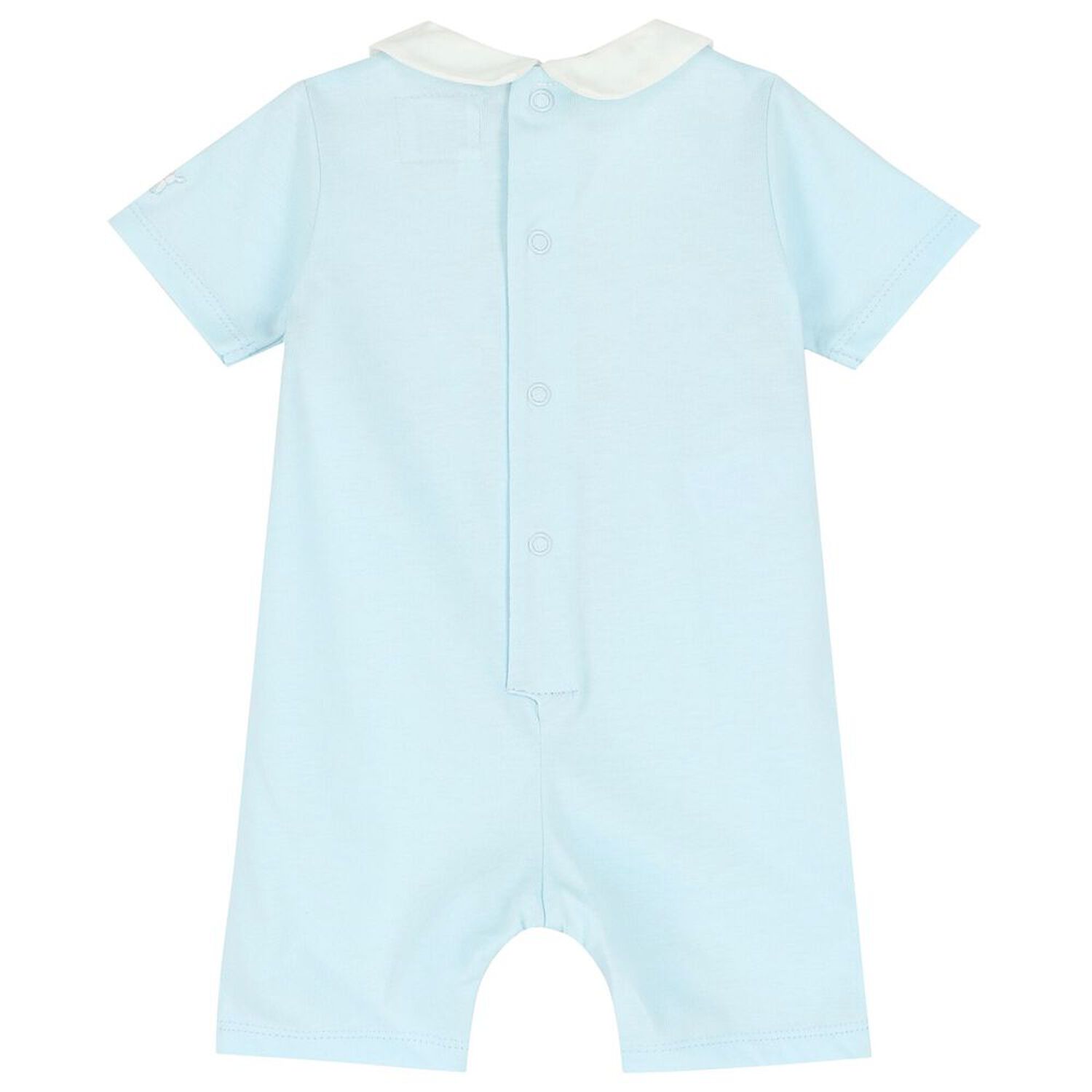 Baby Boys Blue Romper Set, 1, hi-res image number null