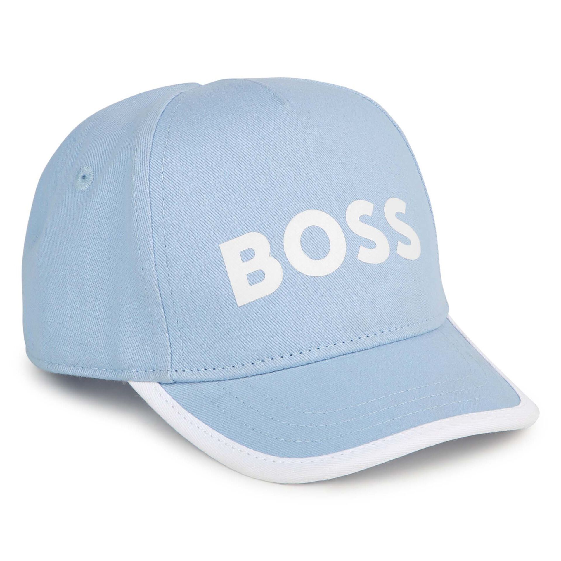 BOSS Baby Boys Blue Logo Cap Junior Couture Bahrain