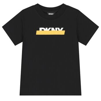 Boys Black Logo T-Shirt