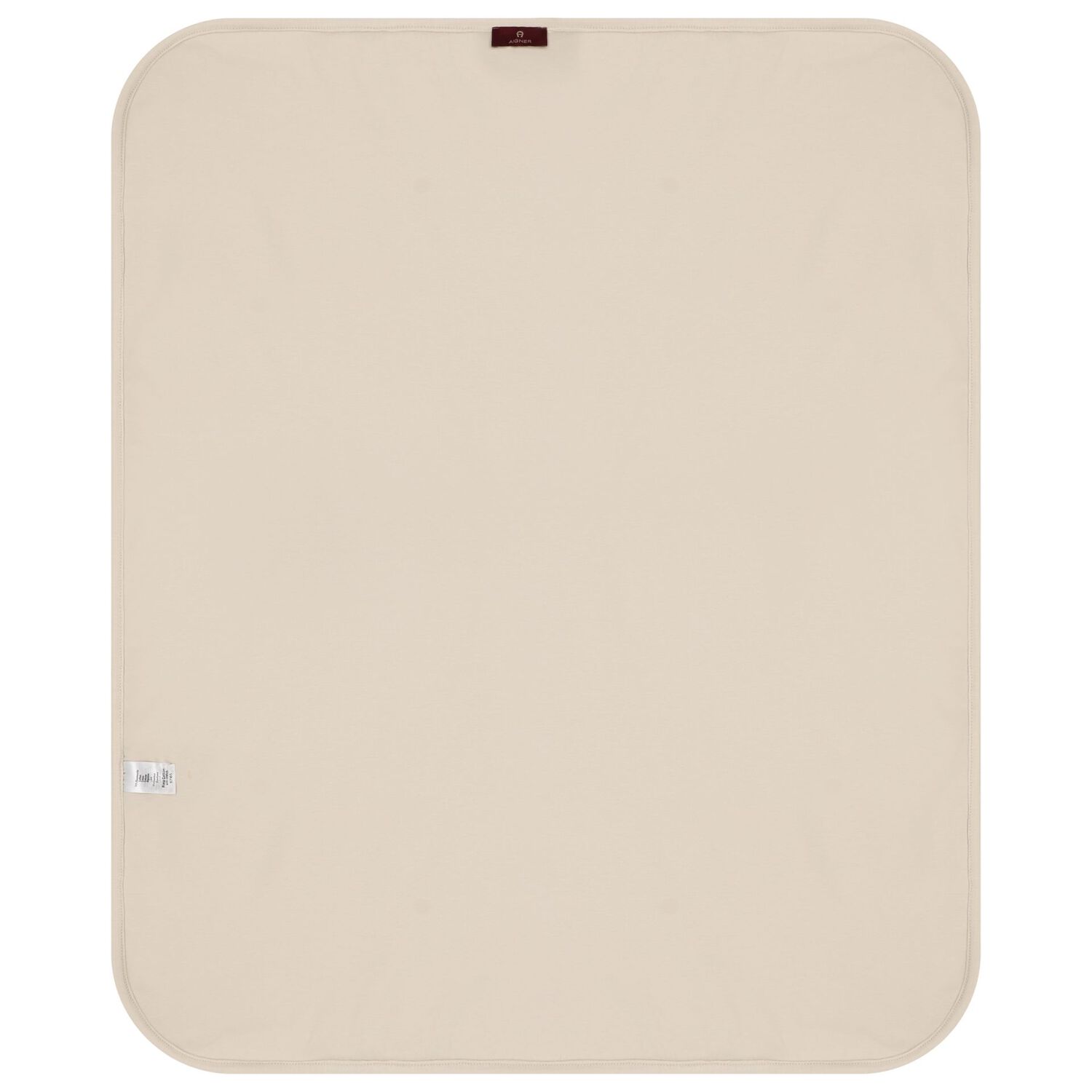 Baby Boys Beige Logo Blanket, 1, hi-res