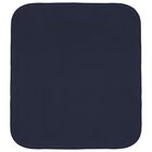 Baby Boys Navy Blue & Gold Logo Blanket, 3, hi-res