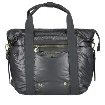 Grey Logo Baby Changing Bag