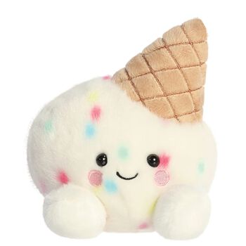 Palm Pals Ivory Sprinkle Ice Cream Soft Toy ( 13cm )