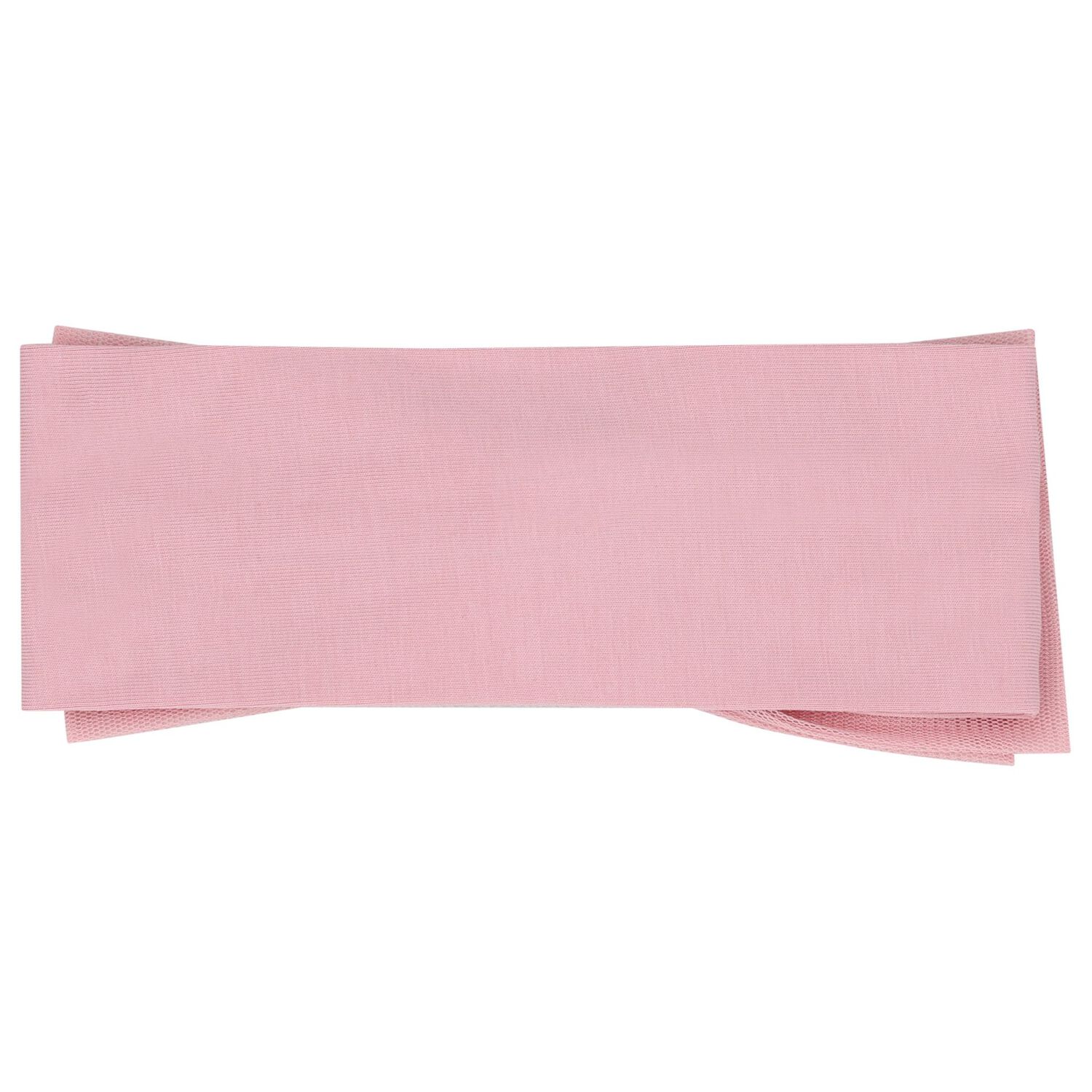 Baby Girls Pink Bow Headband, 3, hi-res