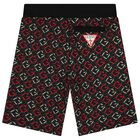 Boys Black & Grey Shorts, 1, hi-res