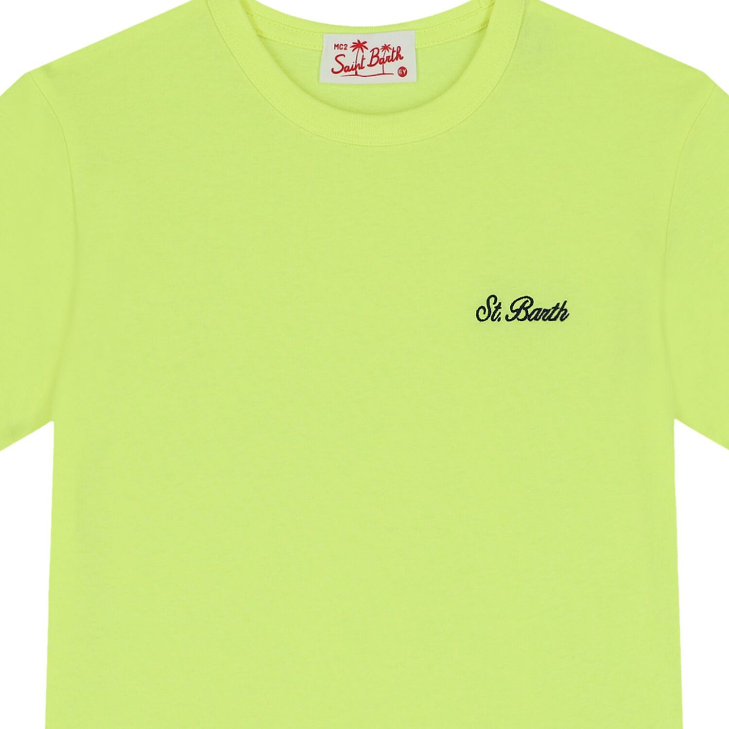 Boys Neon Yellow Logo T-Shirt, 1, hi-res image number null