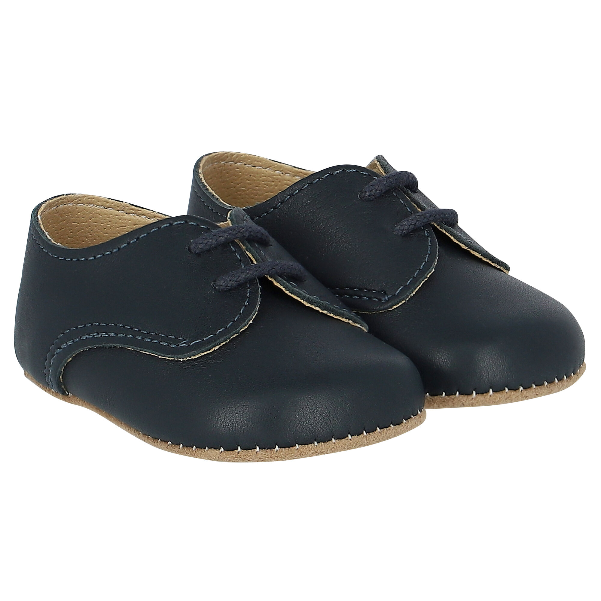 Baby boy navy best sale pram shoes