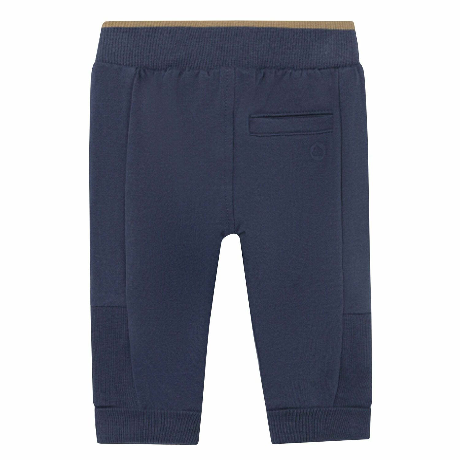 Baby Boys Navy Logo Joggers, 1, hi-res image number null
