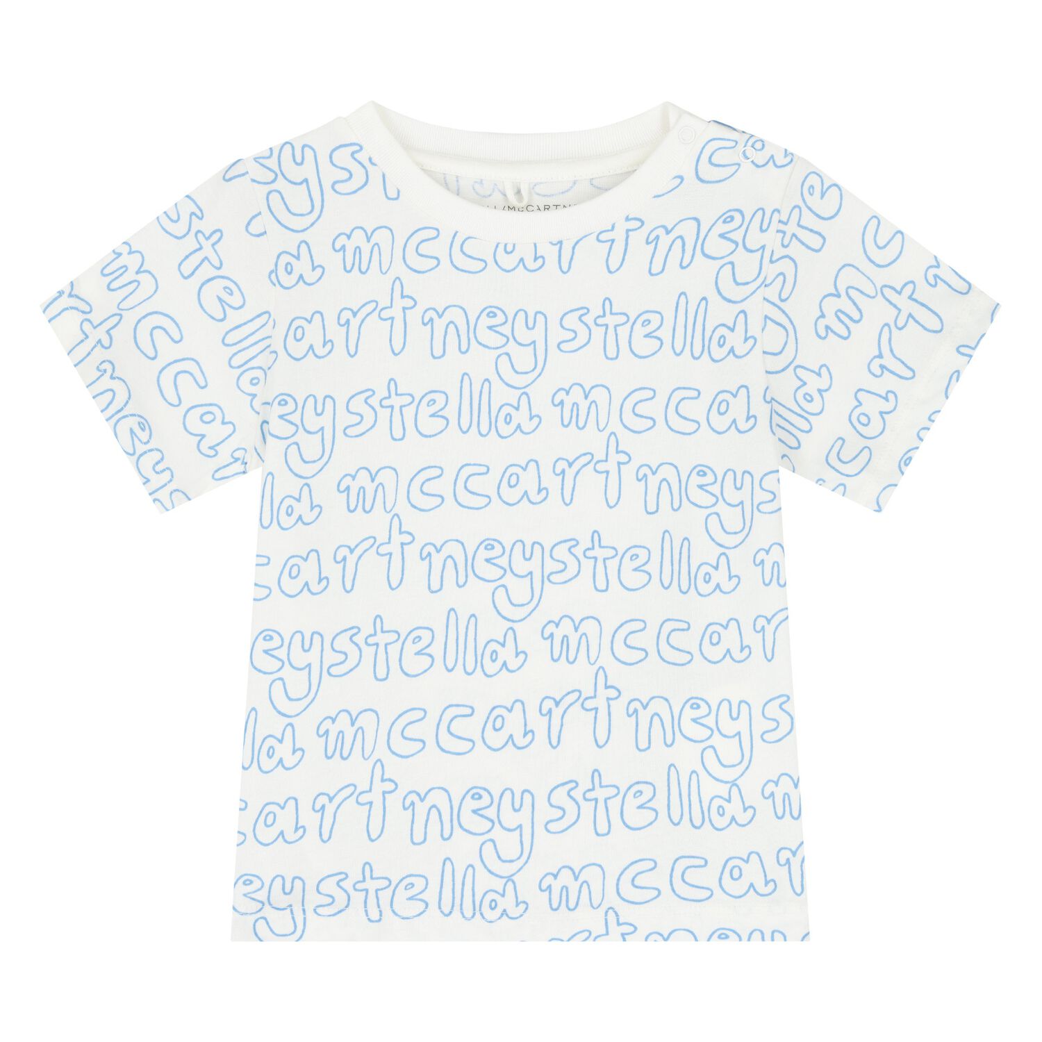 Younger Boys Ivory Logo T-Shirt, 1, hi-res image number null