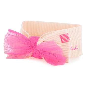 Baby Girls Pink Bow Headband