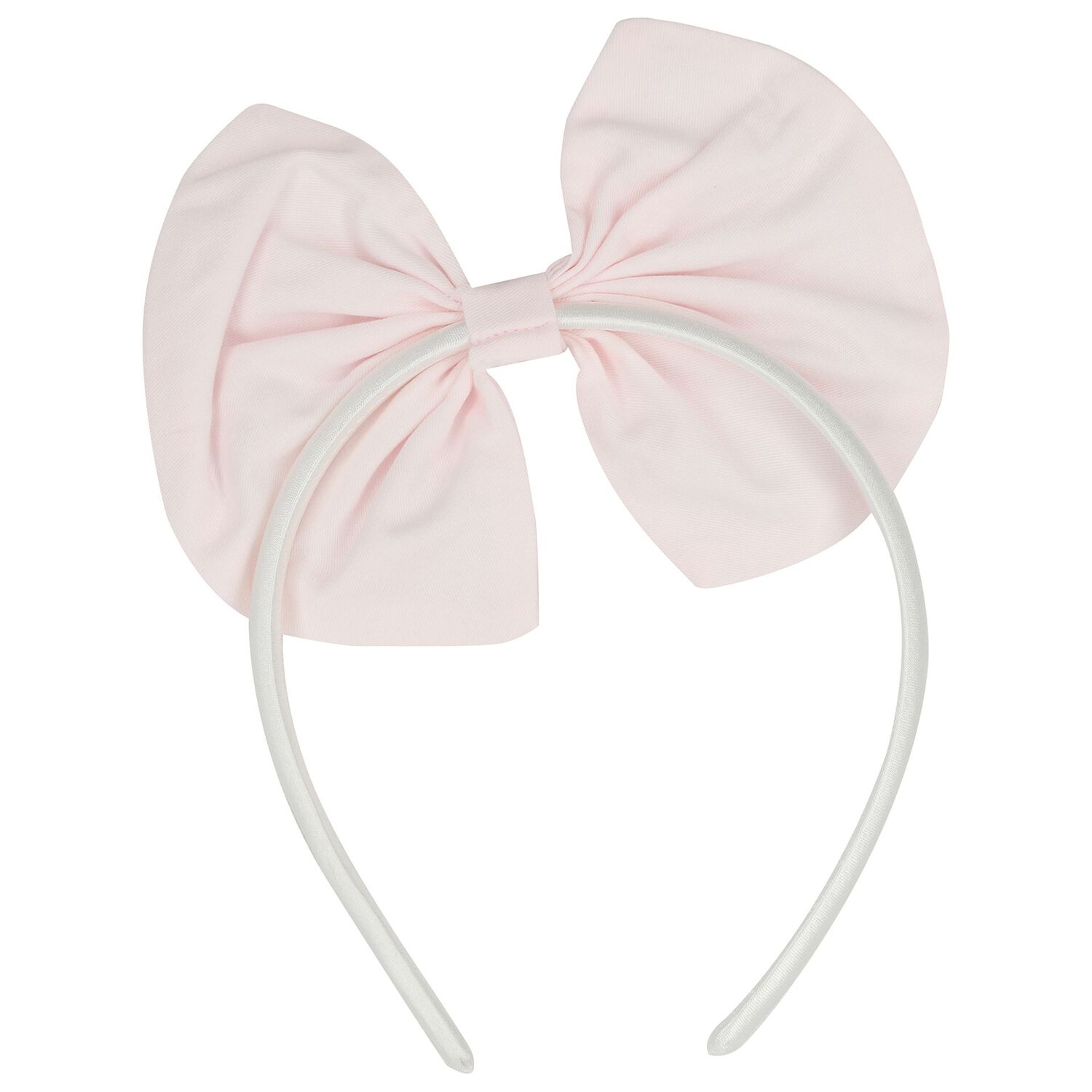 Girls Pink Bow Dress & Headband Set, 1, hi-res