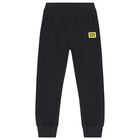 Boys White & Black Camouflage Tracksuit, 1, hi-res