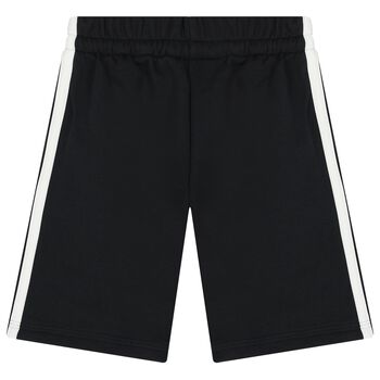 Black Logo Shorts